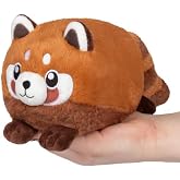 Squishable - Snugglemi Snackers Baby Red Panda - 10 in - Soft Toy Collectible Stuffed Animal - Beans