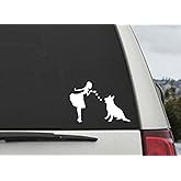 Shepherds and Pearls Decal Vinyl Sticker|Cars Trucks Vans Walls Laptop| White |5.5 x 3.75 in|CCI606