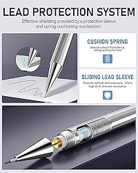Four Candies 0.5mm Mechanical Pencil Set with Case