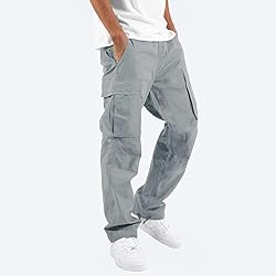 Men's Tactical Cargo Joggers Pant Sport Work
