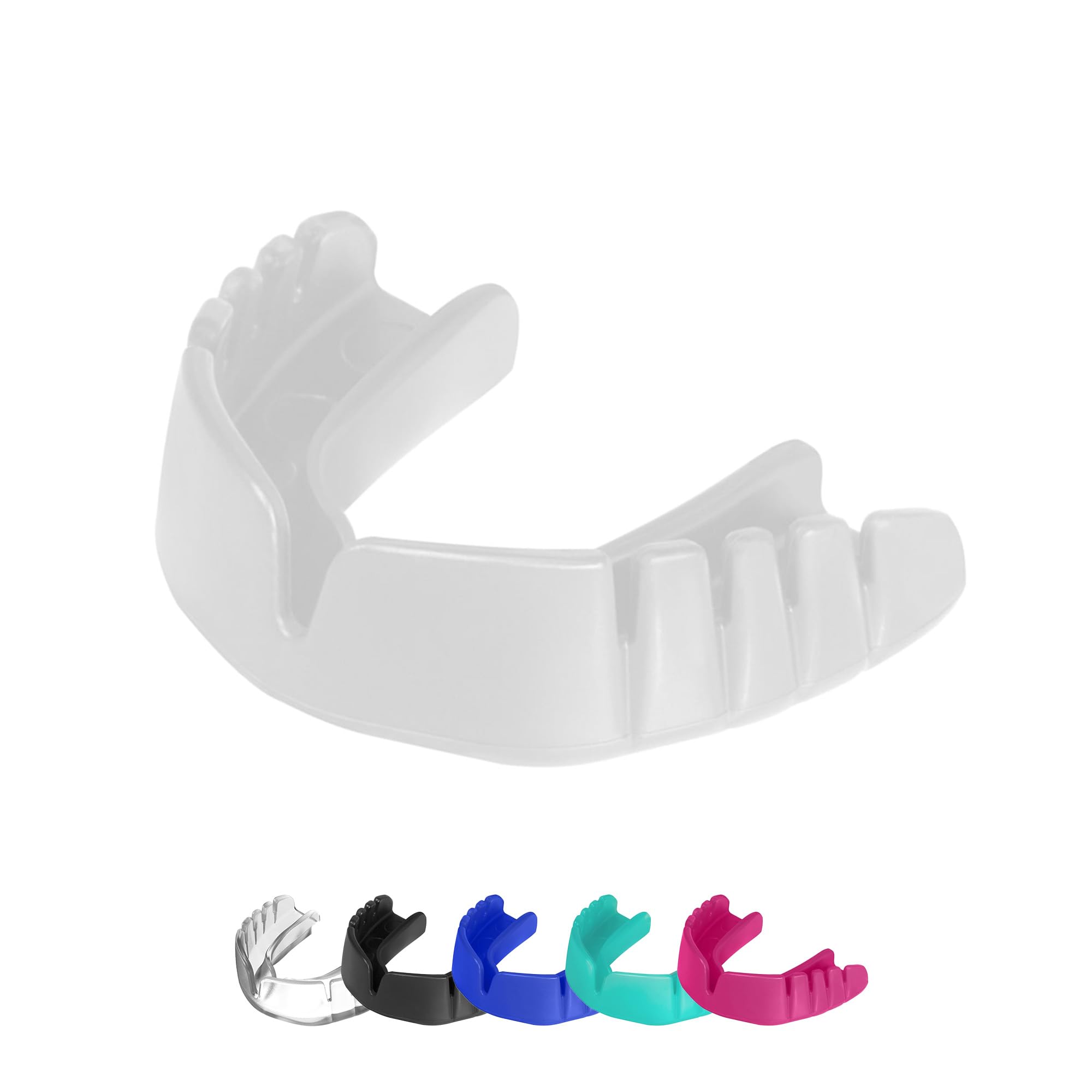 OPRO Snap-Fit Mouthguard Instant Fit – Gum Shield Adult and Kids – OPRO Mouth Guard Boxing and MMA, Impact-Resistant Gum Shield Rugby and Hockey – Standard Protection with Dental Warranty — image 1