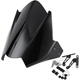 xitingshangm Windshield for Triumph for Street for Triple 765 RS R 765RS 765R 2017-2019 Speed Triple R/RS S Motorcycle Windscreen Wind Deflector(Model 1)