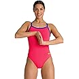 ARENA Women's Team MaxLife Swimsuit Solid Challenge Back Sports One Piece Competition Training Bathing Suit Athletic Swimwear