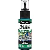 DecoArt Water Marbling Acrylic Paint, 2 oz., Green