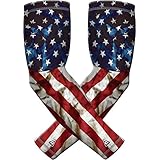 Athletic Arm Sleeves for Men Women Youth. Sports Compression, UV Protection