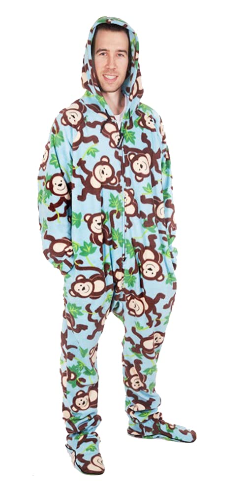 Photo 1 of Forever Lazy Footed Adult Onesie - Big Chimpin' - XL