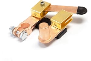 APEIXOTO Battery Knife Switch Top Post Battery Disconnect for Auto Car RV Boat Truck Vehicle 12-24V Cutoff Shut Off Switch Negative Post