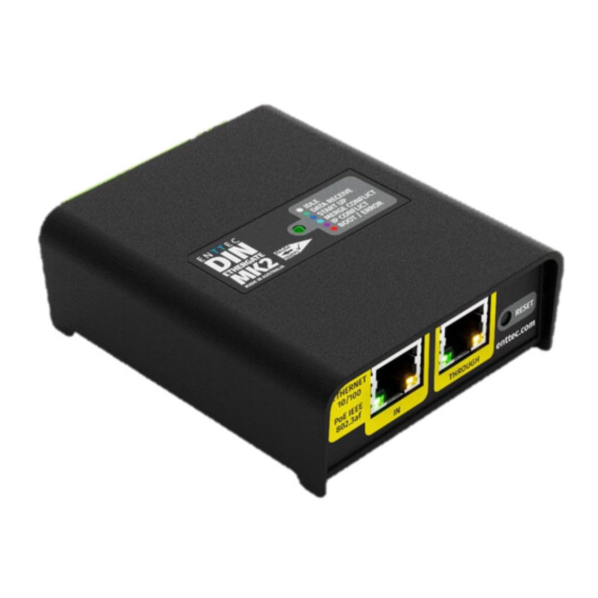 ENTTEC DIN Ethergate Mk2 POE 71031 2 Universe
