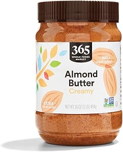 365 by Whole Foods Market, Creamy Almond Butter, 16 Ounce