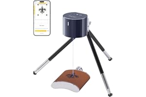 LaserPecker LP1 Pro Laser Engraver for Beginners, Mini Portable Laser Engraving Machine for Wood/Leather/Felt, 190g Lightweight, 10,000+ Hour Lifespan, Laser Safety Glasses Included, Basic Set