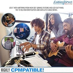 Cables Direct Online 25FT Toslink Digital Optical
