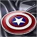 Bleiou Captain America Wireless Charger Pad For SAMSUNG Galaxy S6/S6 Edge/S6 edge+ Google Nexus 4/5 Lumia 920 Cargador Inalambrico