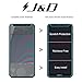 J&D Compatible for Huawei Mate 10 Lite Screen Protector (8-Pack), Not Full Coverage, HD Clear Protective Film Shield Screen Protector (Not for Mate 10/Mate 10 Pro/Mate 10 Porsche Design)