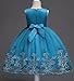 1-12 Years Girls Dress Sequin Lace Wedding Party Flower Dress