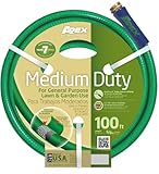 Apex 8535-100, Medium Duty Garden Hose, 5/8-Inch by 100 Feet