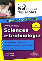 L' épreuve orale de sciences et technologie