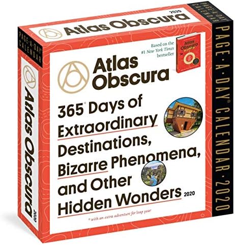 Atlas Obscura Page-A-Day Calendar 2020