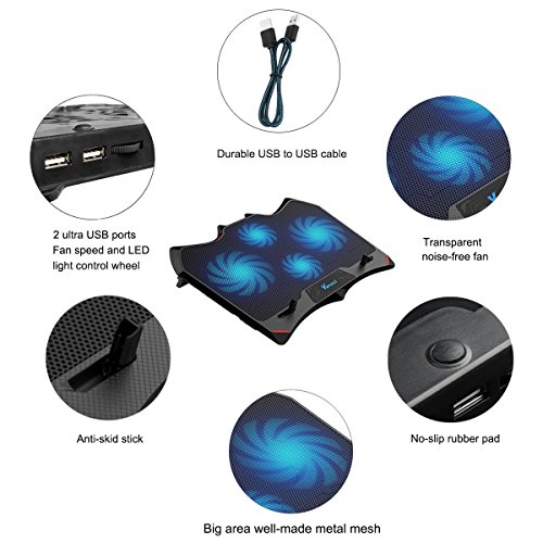 3 Laptop+Cooling+Vencci+Blue+Cooler
