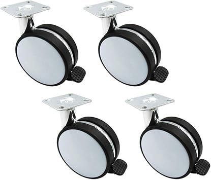 Rueda Profesional para Muebles Rueda Universal De 3 Pulgadas (Paquete