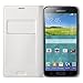 Samsung Galaxy S5 Case Flip Cover Wallet Folio, White