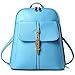 Womens Backpack Pu Leather Lightweight Casual Daypack Fashion Girls Bag