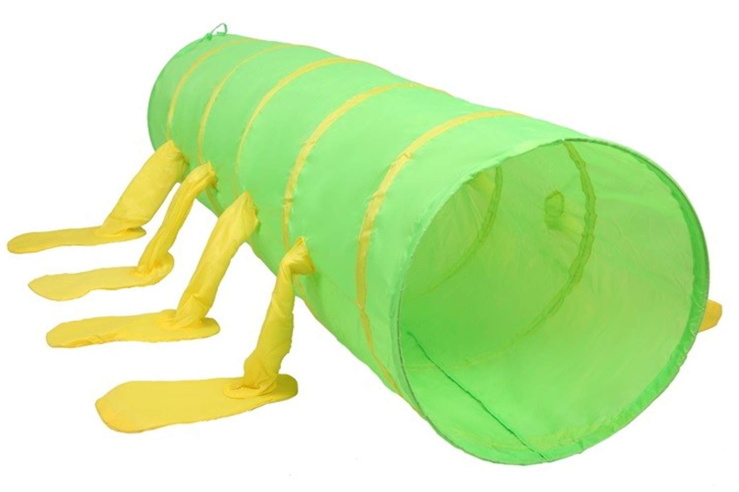 Big Mouth Caterpillar Tent 2pc Pop-up Children Play Tunnel Kids Discovery Station by POCO DIVO