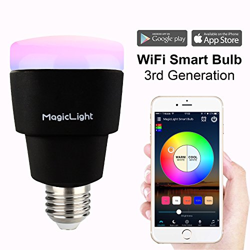 MagicLight Triangle WiFi Smart LED Light Bulb 3rd Generation Control Your Light Anywhere