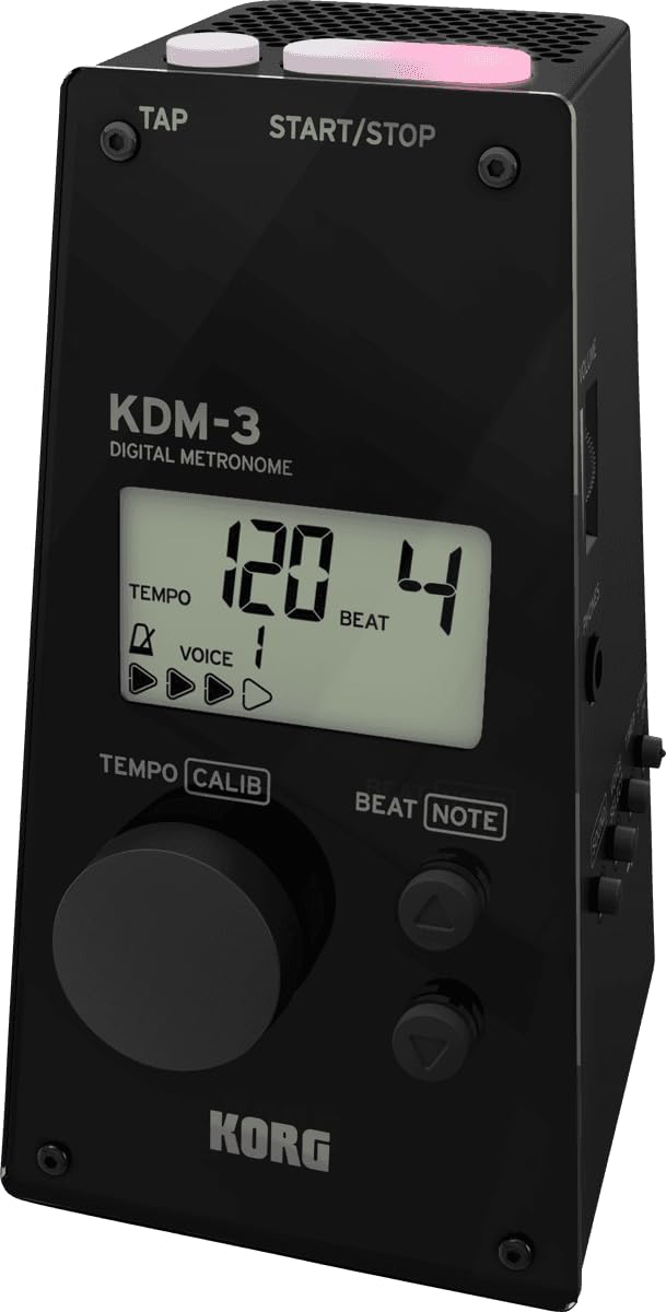 Korg - KDM3-BK - Pyramid Style Digital Metronome - Black — image 1