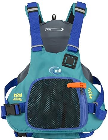 MTI Adventurewear Vibe PFD Life Jacket, Turquoise, Small/Medium