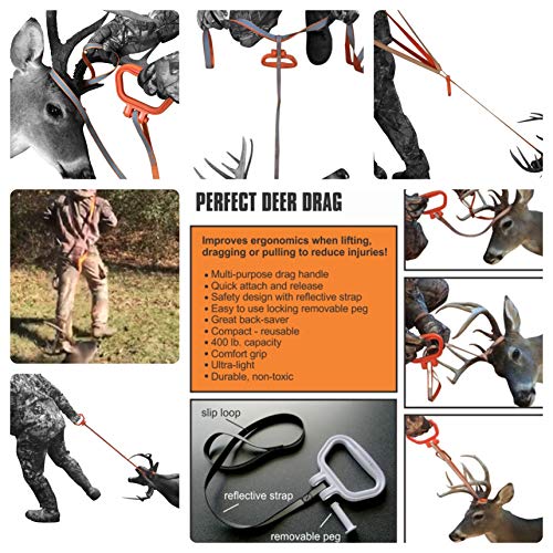 MULTUS: Deer Drag & Harness; Every Way to Drag a Deer in ONE Product Fast & Easy!