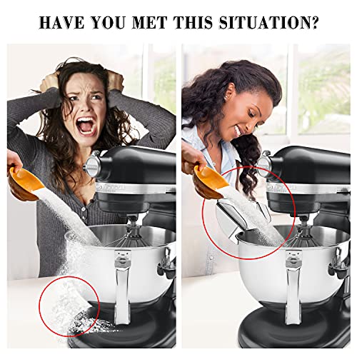 ucho Pouring Shield, Metal Mixing Bowls Universal Pouring Chute