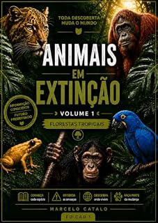 Livro Animais em Extinção: Florestas Tropicais