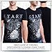 HBO'S Game of Thrones Men's Winter Is Coming Stark T-Shirt, Black, X-Large