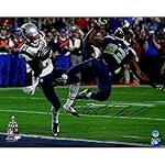 Malcolm Butler Autographed Superbowl 49 Int 8 Inches By 10 Inches Photo