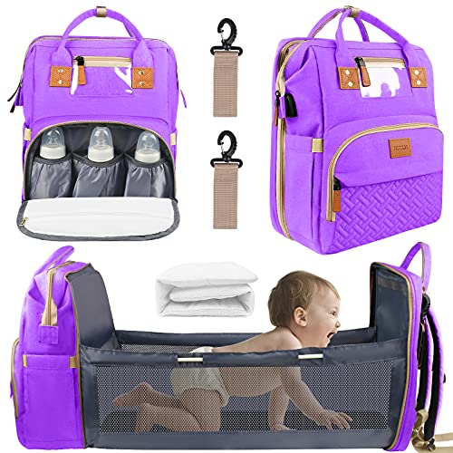 Baby Diaper Bag Backpack With Changing Station, Baby Bag With