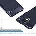 Nokia 3.1 Case, Dretal Carbon Fiber Shock Resistant Brushed Texture Soft TPU Phone case Anti-Fingerprint Flexible Full-Body Protective Cover for Nokia 3.1 (2018) (Navy)