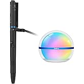 OLIGHT O'Pen 3 EDC Pen Light USB-C Rechargeable 120 Lumens Flashlight Bundle with Sphere Smart Night Light Magnetic Rechargeable