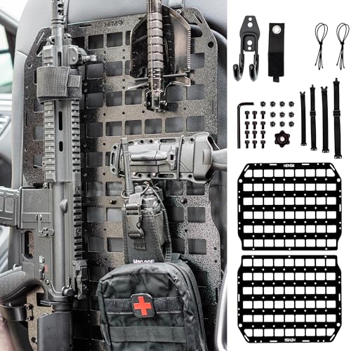 Photo 1 of HEMSK DAYS Rigid Molle Panels for Vehicles - Heavy-Duty Aluminium Alloy Organizer for Modular Storage & Display - Eco-Friendly & Versatile (24.5"x15")
