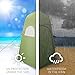 Terra Hiker Portable Privacy Tent, Portable Camping Toilet Tent, Changing Room Tent, Outdoor Waterproof with Windows Private Beach Tent