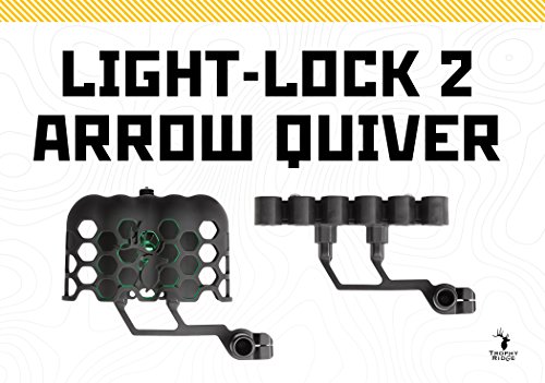 Trophy Ridge Light-Lock 2Piece 5 Arrow Lighted Quiver - Black, One Size