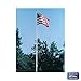 Annin Flagmakers (2300) SolarGuard Nyl-Glo American Flag, Made in USA, 6 x 10 Feet, Nylon