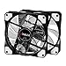 2 Pack 120mm White LED Case Fan Cooling PC and Light Up Computer Case with Cool Look, Long Life Bearing with DC 15 LED Illuminating PC Case. Quiet Durable Fans Enhance Performance of Tower