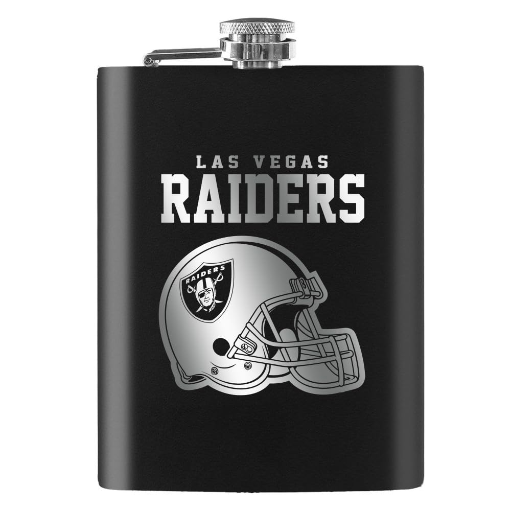 Las Vegas Raiders NFL Hip Flask Stainless Steel Flask 235 ml
