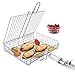 WolfWise Portable 430 Stainless Steel Barbecue BBQ Grilling Basket Removable Handle