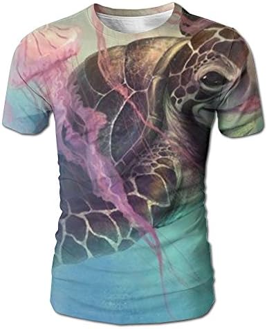 Jellyfish Medusa Tanks Short Sleeve T-Shirt Graphic O-Neck For Man Athletic