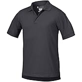 LA Police Gear LAPG Men's Operator Tactical Short Sleeve Polo Shirt, Lightweight & Comfortable Uniform Polo Shirt for Men