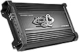 Lanzar Amplifier Car Audio, Amplifier Monoblock, 1 Channel, 3,000 Watt, 2 Ohm, MOSFET, RCA Input, Bass Boost, Mobile Audio, Amplifier for Car Speakers, Car Electronics, Crossover Network (HTG157)
