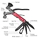 ALVAGO 13 in 1 Camping Survival Hatchet, Gifts for Dad, Camping Tool Kit with Hammer, Pliers, Screwdriver, Saw, Bottle Opener, Axe, Multitool for Outdoor and Car Emergency
