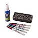 EXPO Low Odor Dry-Erase Marker Set Ultra Fine Tip Assorted Colors 5 Count