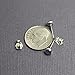 Tanzanite Stud Earrings-4mm Blue Post Earrings in all Sterling Silver-Handmade